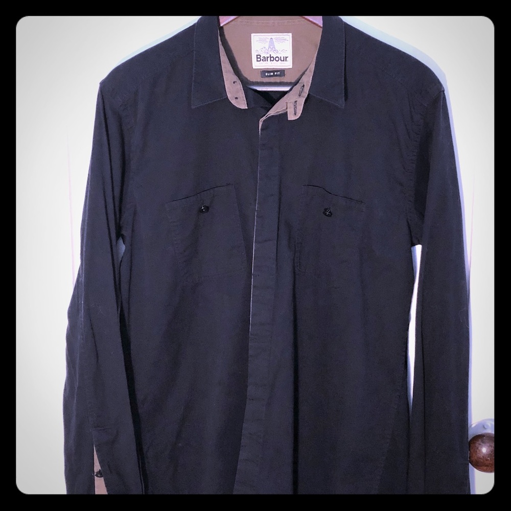 Barbour button down shirt